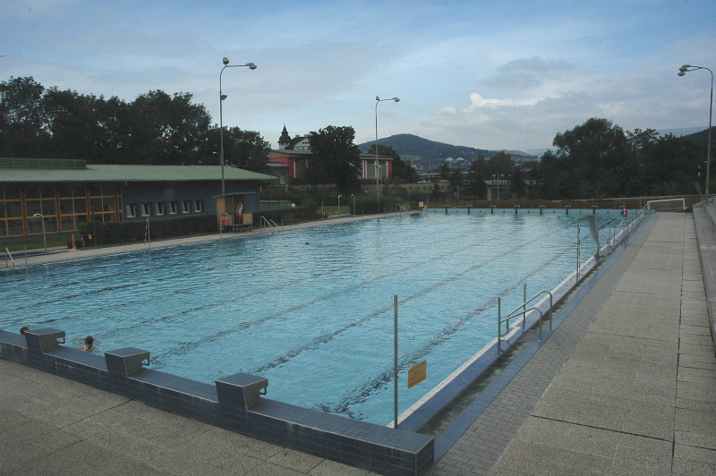 Foto padesátimetrového bazénu